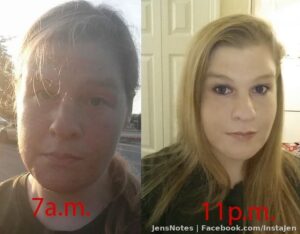 What can i say, I come out at night :) lol. Same shirt, classic violet lenses, and everything (My Marine Corps. shirt). Yes both