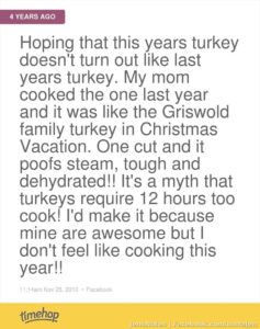 One of the funnier Thanksgiving Day moments LOL
