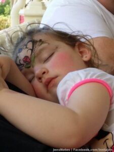 Addison has had an exhausting afternoon lol...sweetie! With @[100004170763240:2048:Misty Grego] waiting for our character dinner at Crystal Palace :)