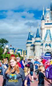 I have to give @[100004170763240:2048:Misty Grego] some credit. She's the only person who has ever photographed me in front of the castle at Magic