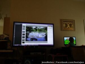 Well I guess for now my photo editing monitor is my 85” TV lol. Just hookup the laptop via HDMI... USB mouse and Bluetooth