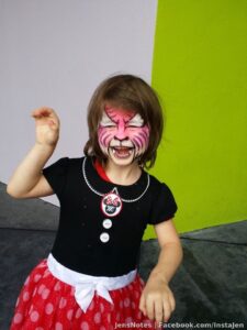 Loved Caitlyn Jennifer Flavell's face painting!