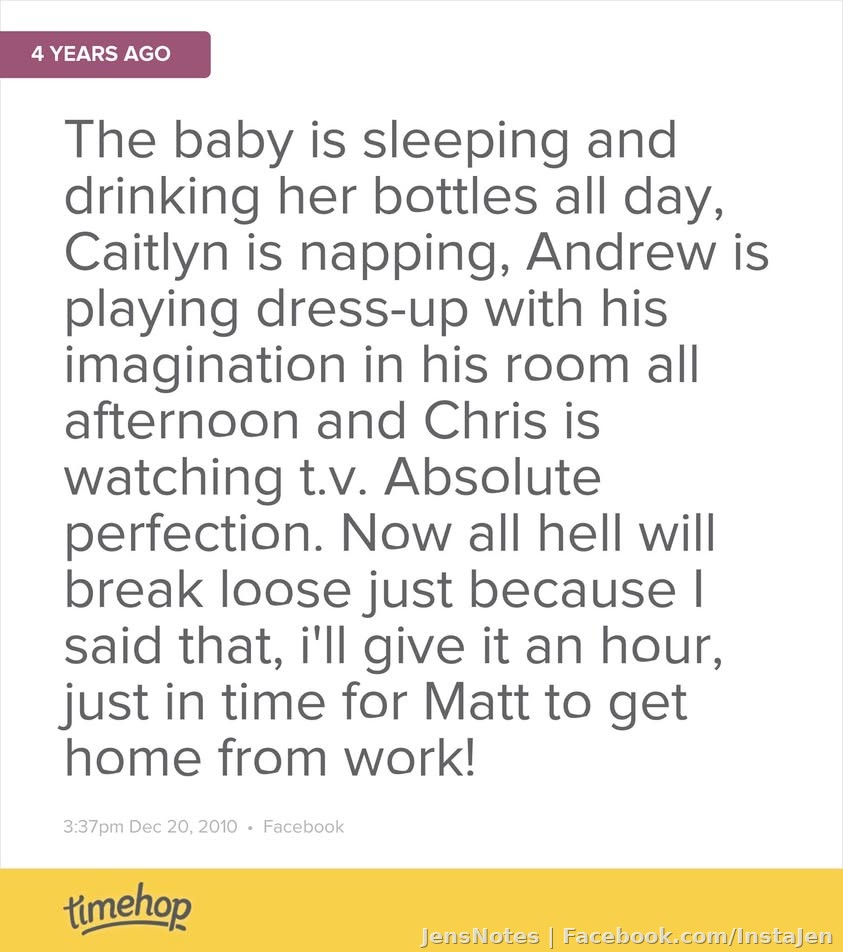 never again lol