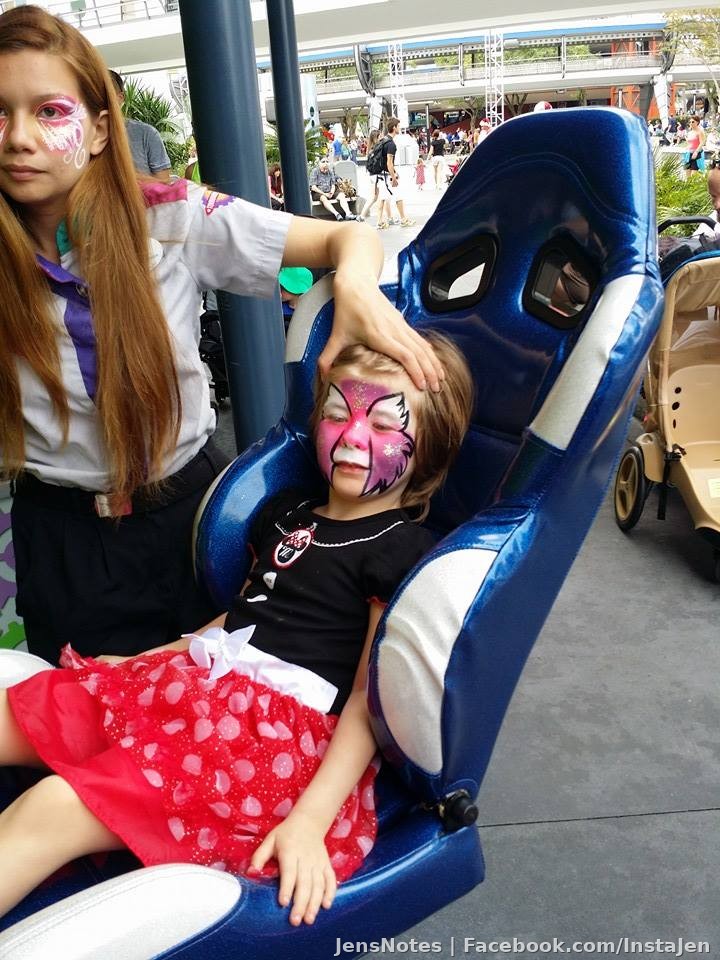 Ava's face painting :)