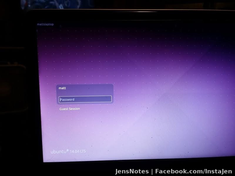 He forgets even though he's got a high paying IT security job...that I'm a whole lot smarter than he is. Linux operating system...I know