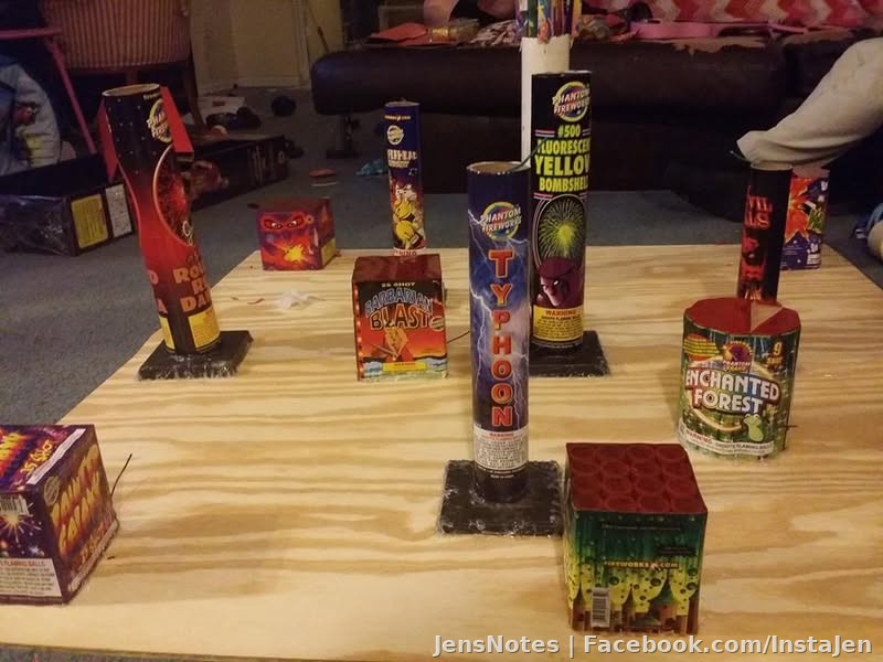 Now to wire it out...its fun to blow stuff up :)