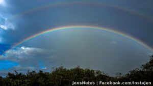 Double rainbow over here in Lake Wales, FL