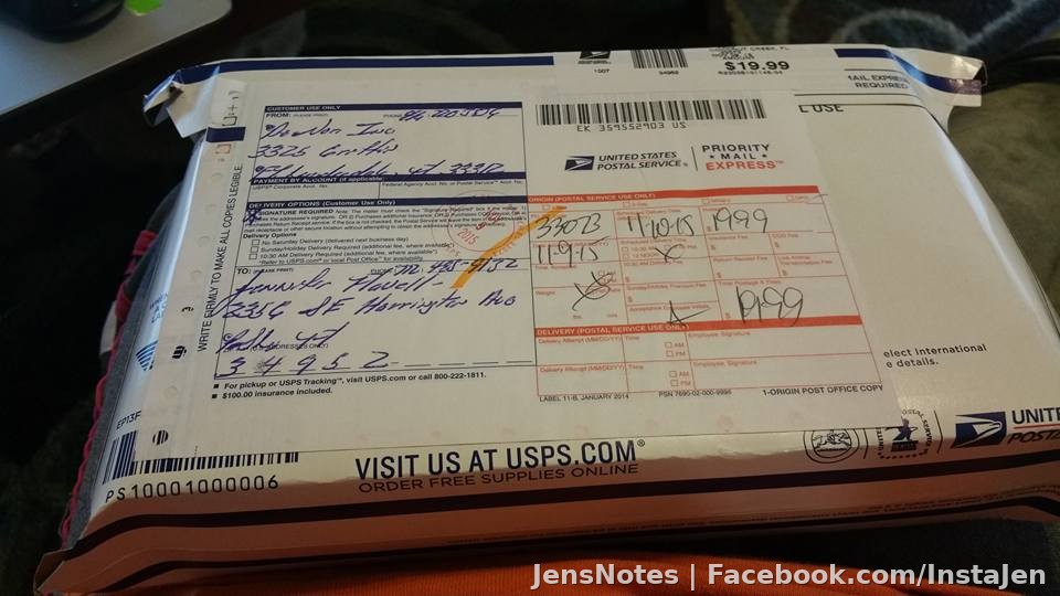 Omg mailman comes to door...he says ma'am this package is dancing on my seat and I need to get rid of it....I was like