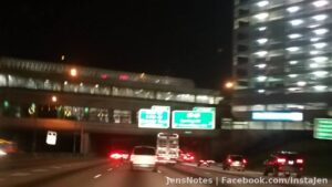 Actually thought for a microsecond that arriving in Atlanta at 5 o'clock in the morning it would be quiet across 20 lanes of traffic