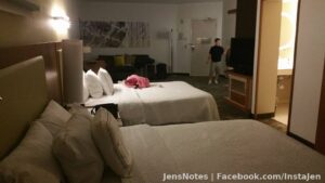 I can't complain, my suite thing is huge.