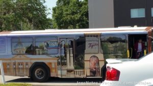 The reason why I sorta feel at home here... (advertising on bus)