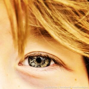My baby Ava beautiful eyes and hair.