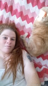 Finally have a place to call home. My meow is back with his mommy :)