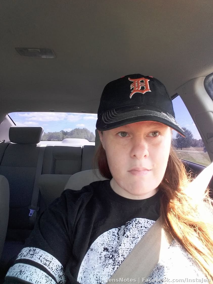 I can't find my sunglasses so I have to wear my Tigers hat I still haven't bought new shoes so I'm going to destroy