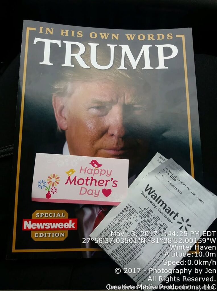 Walmart at least told me Happy Mothers Day :/ Lol yea I did buy that mag ha ha.