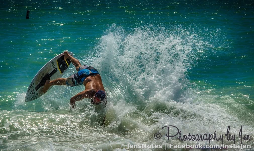 Aside from photographing my kids playing at the beach, I enjoy photographing surfers! I got this one on the 23rd of June I believe.