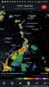 Just had a super awesome storm... hail and everything. It's also my worst enemy tyoe of storm where it rains about 2 inches an