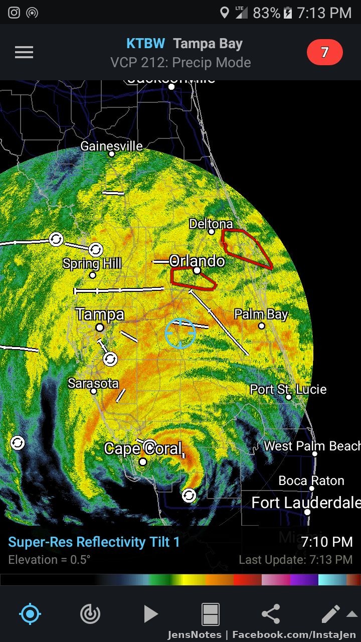 Eye wall us still south of me. W9rst is yet to come. I still fear for kids, he took them to a danger zone.