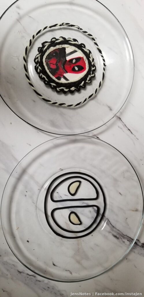 Starting to work with polymer clays and resin again... these will be elaborate Deadpool wall plates when I'm done. All homemade. Deadpool is hand