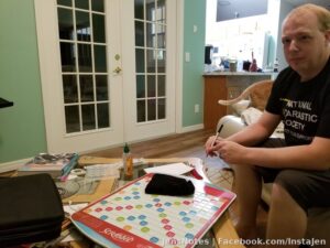 @[20904508:2048:Jason Mellen] dares to challenge me at Scrabble. He's on his way to a PhD and I think I can still win lol. I'll