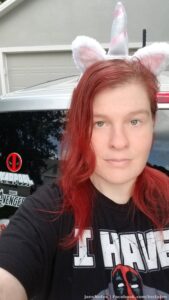 I found a matching hairpiece for my Deadpool collection lol. The tiara I deserve ?