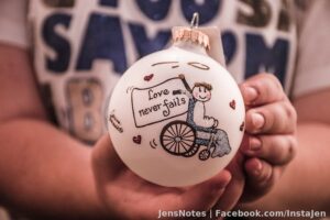 I think my niece felt as if this was my perfect tree bulb :)