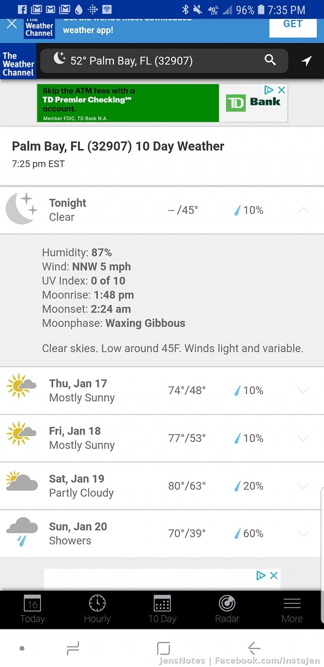 It's sooo chilly here. Near freezing lows this weekend.