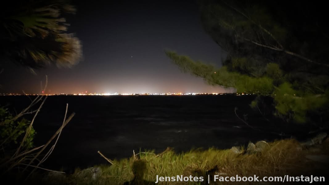Shoreline of Melbourne, Florida from the Eau Gallie Causeway