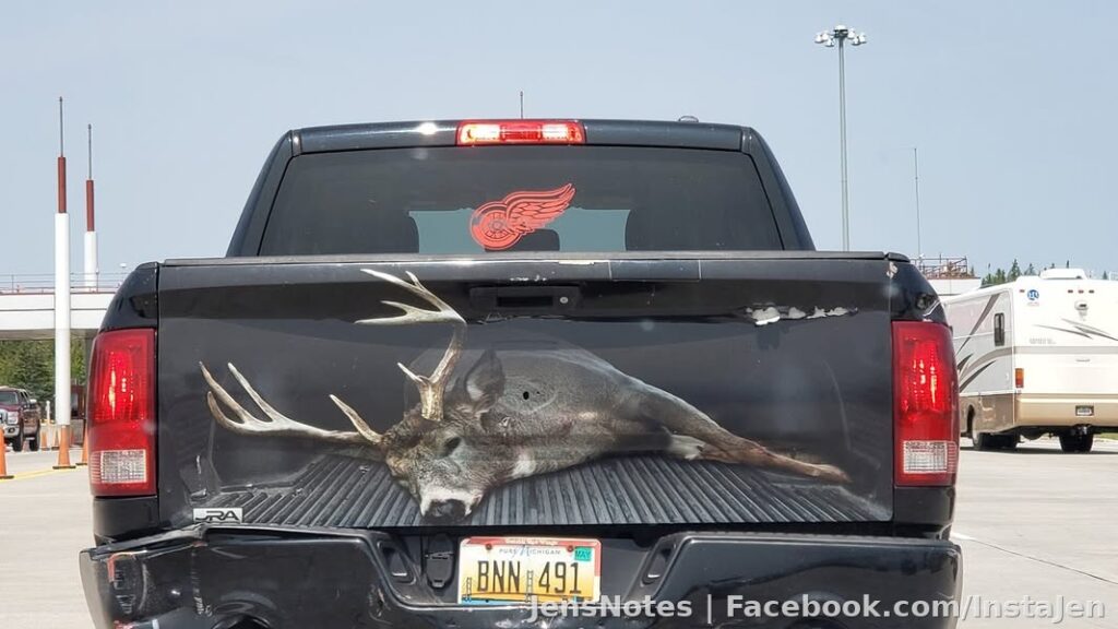 What is more MI men than this?! This was when we were waiting to pay Mackinac bridge tolls a couple days ago. @[20904508:2048:Jason Mellen]