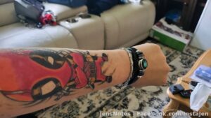 Jason got me this tattoo for my birthday except it was done in September. Regretted getting it on my arm from minute #1. Love
