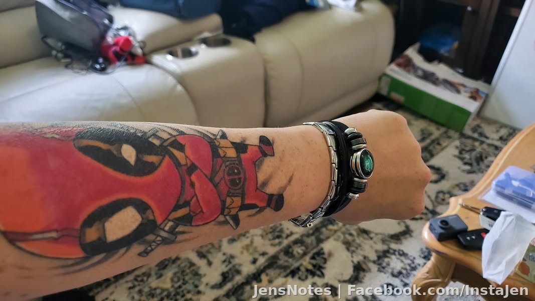 Jason got me this tattoo for my birthday except it was done in September. Regretted getting it on my arm from minute #1. Love