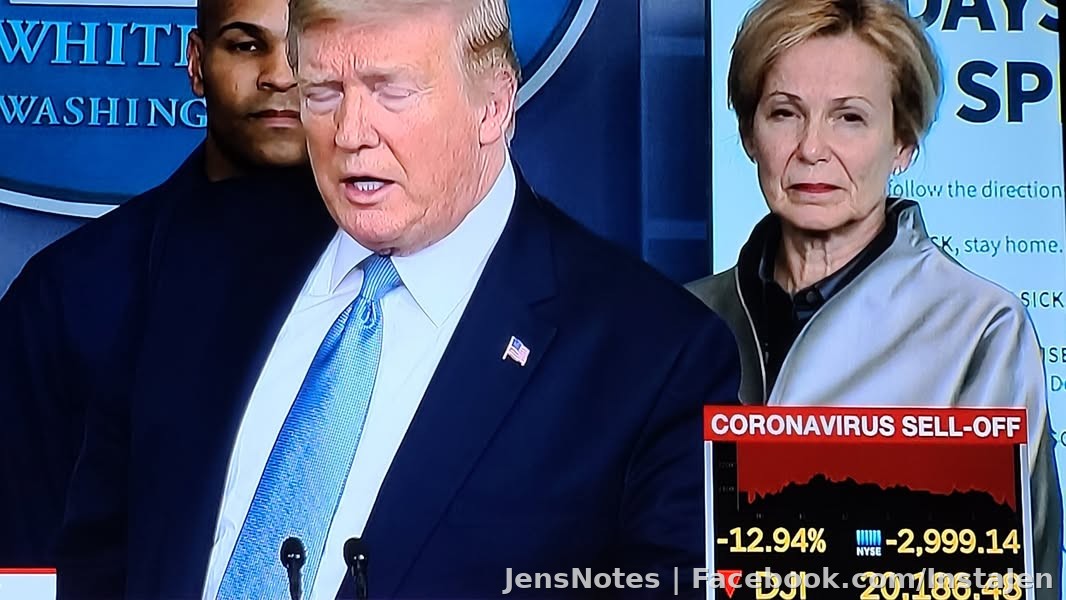He came on t.v., spoke til market closed and still is, and now the stock market crashed again deeply just while he spoke. Before