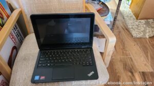 Ava got her Lenovo ThinkPad from the district to start virtual learning! I'm sure she will do well since she knows computers!