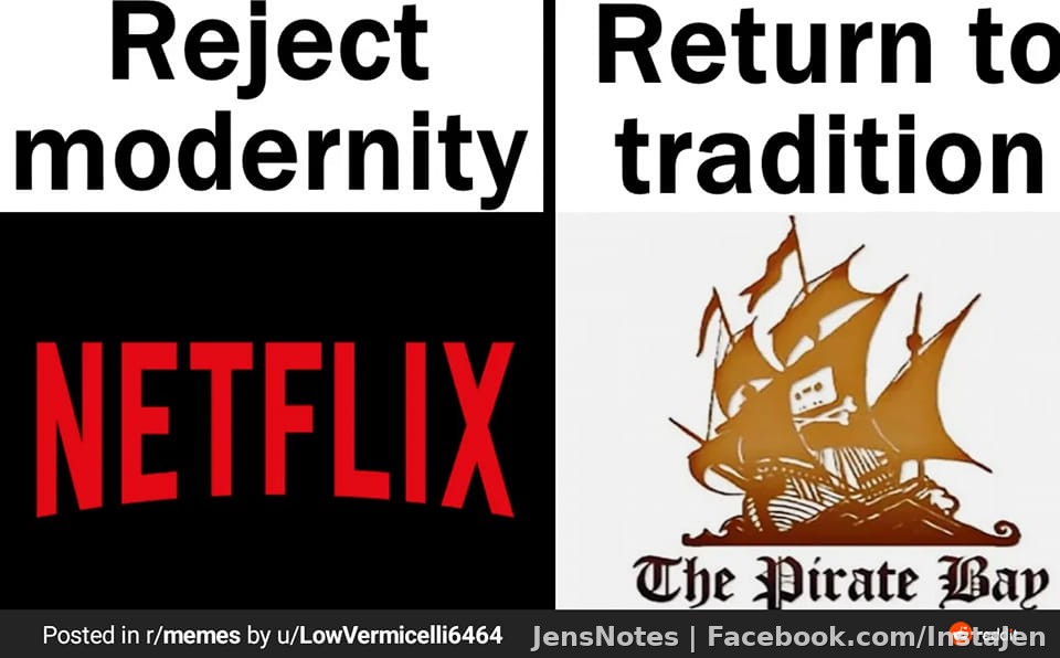 Lol too true, but maybe not TPB!!