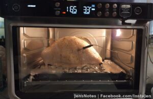 Trying out our new Ninja Foodi Smart XL Pro Air Oven 10 in 1... Turkey dinner night! 5lb turkey breast. This version is a