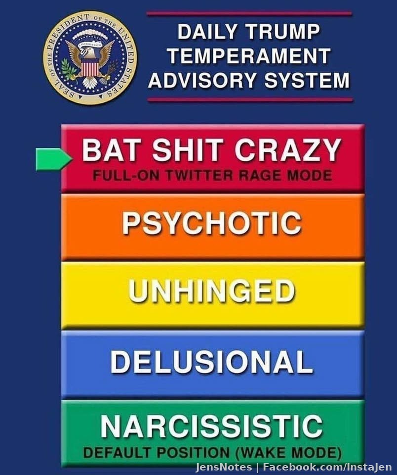 Lol found this meme on my computer from a few years ago! It applies to him lately!