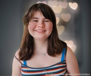 My precious baby girl @[100039897923368:2048:Caitlyn Mellenballer]. She thinks she's ugly but she's so beautiful! Help her understand!