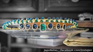Hand made this Swarovski crystal tiara of sorts...wire wrapped. Don't have a clue now what to do with it or how I'm going to