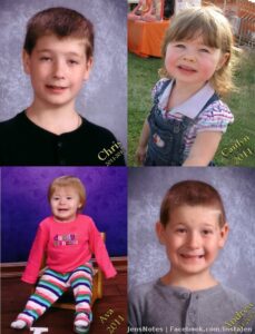 Awwwwe.... I found this photo of my C.A.C.A.'s I put together in 2012. They each have their twin in mind, body, and spirit. I
