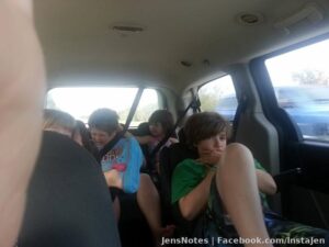 Our 1st family flat tire...and we are so close to port canaveral, hopefully we'll make it to the launch...grr.
