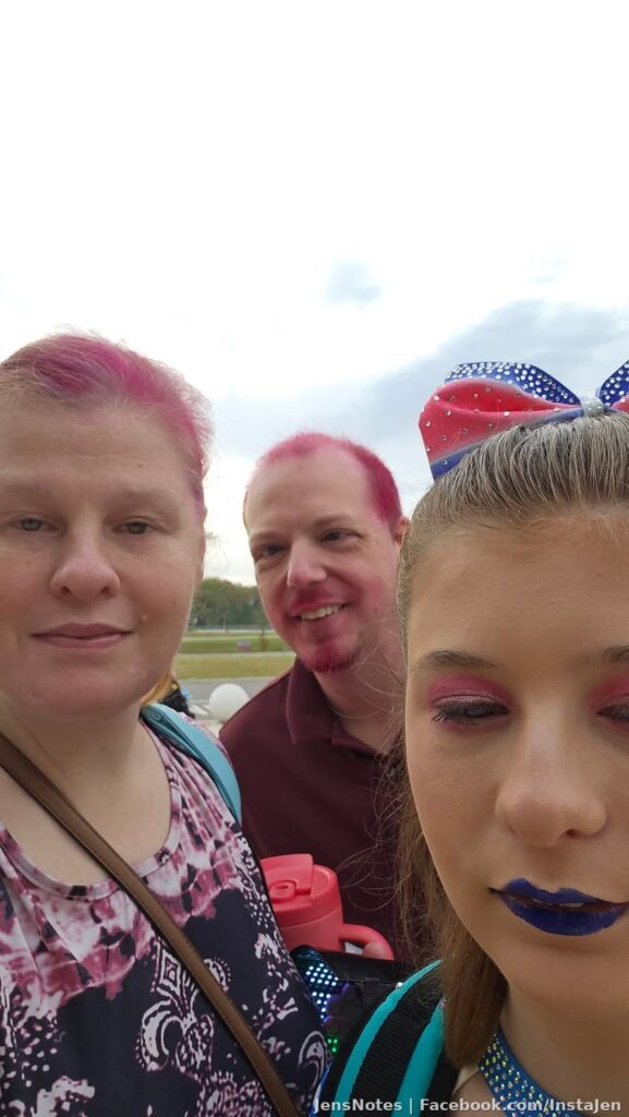 Time to be the cheer mom..and dad!