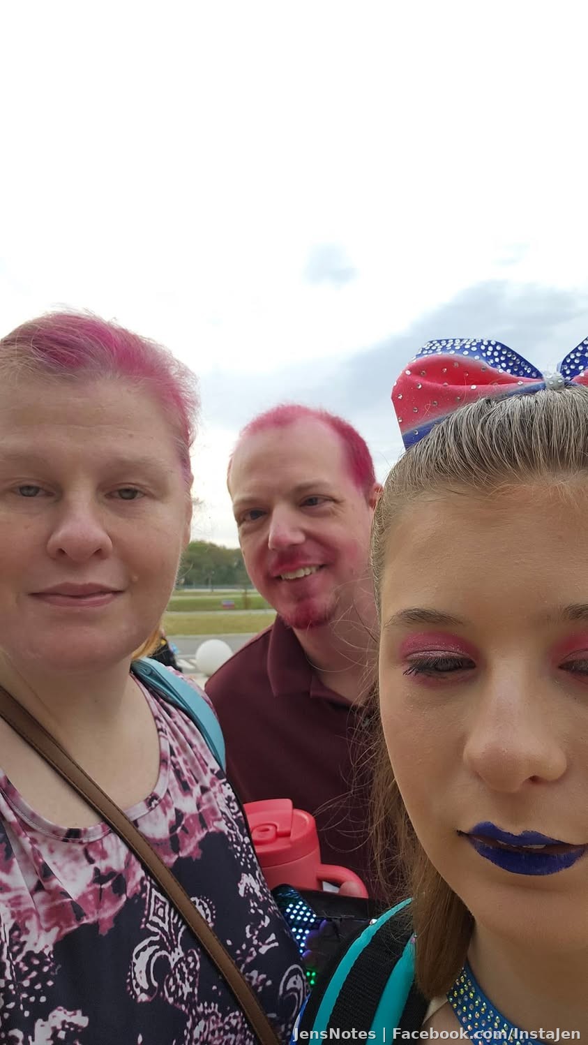 Time to be the cheer mom..and dad!