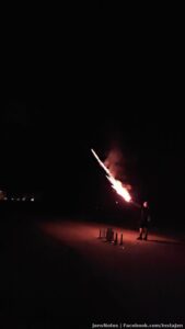 I had the greatest pleasure doing my first fireworks show since 2014 on the 4th after a painting party/bbq with family! I started the