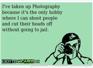 This is so very true, but I still like shooting other things :)