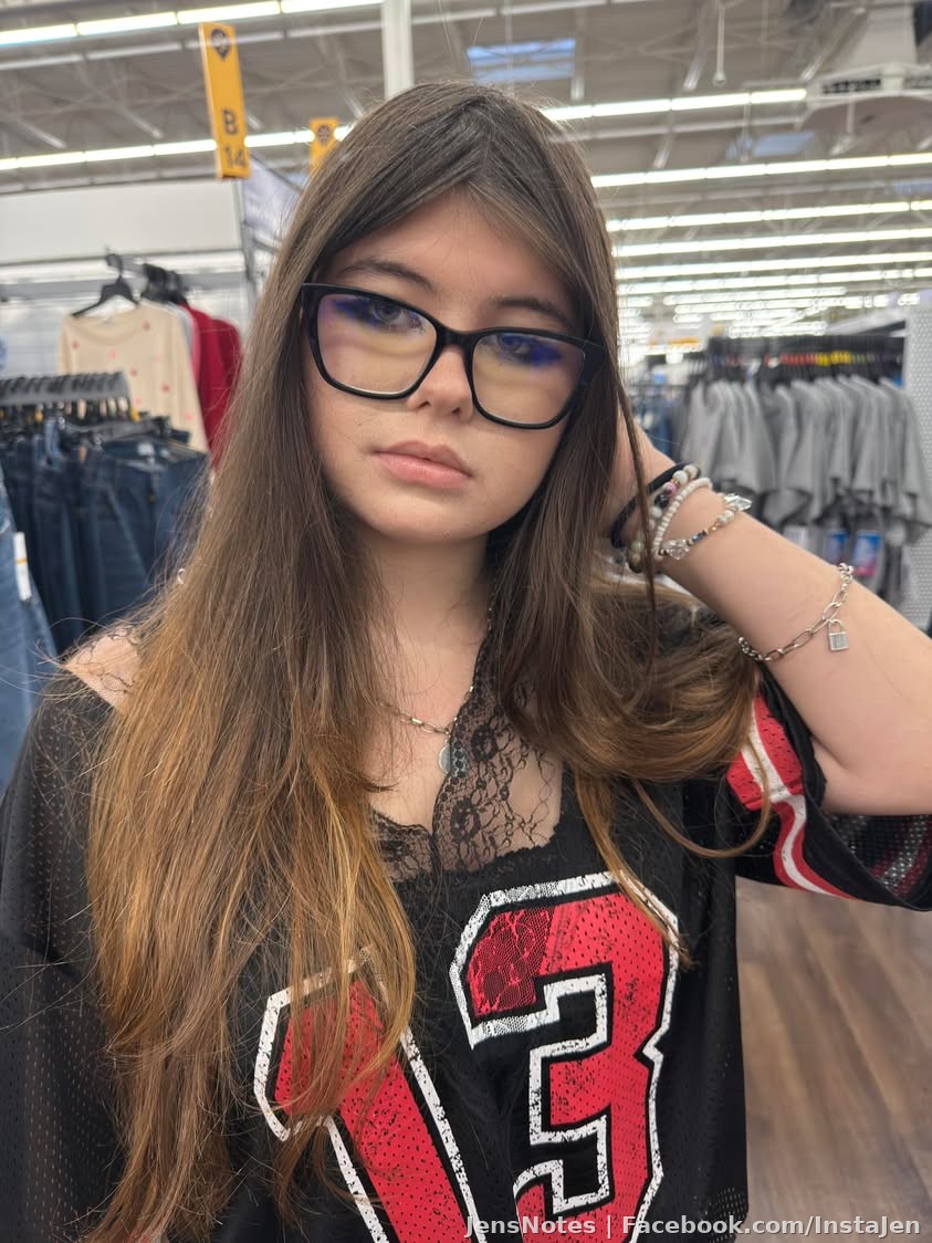 Caitlyn with her new glasses! Isn’t she pretty!