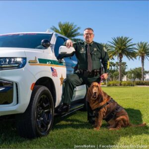 My son @[100002671740686:2048:Christopher Flavell] is now a Deputy Sheriff for Brevard County! I’m so proud!!