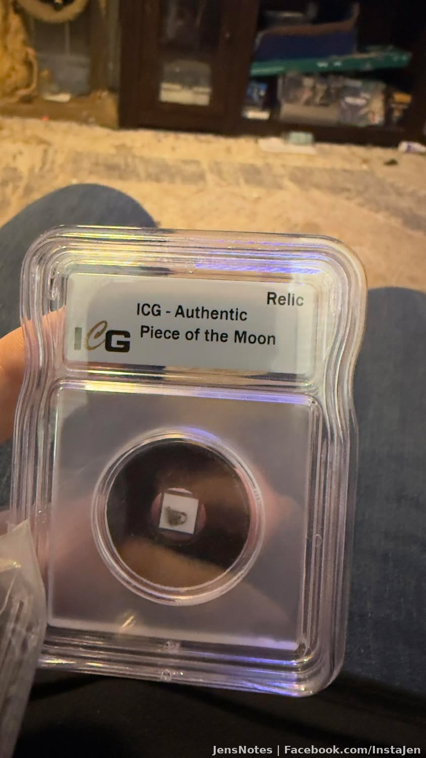 Bought a piece of the moon today!!