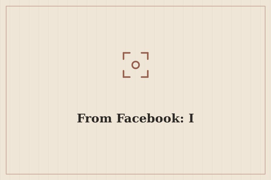 From Facebook: I — cover