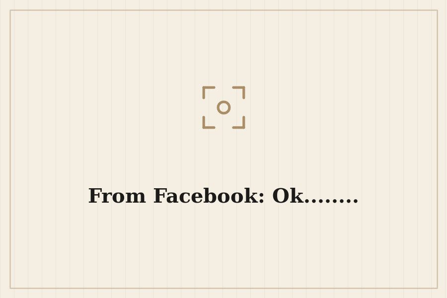 From Facebook: Ok........ — cover