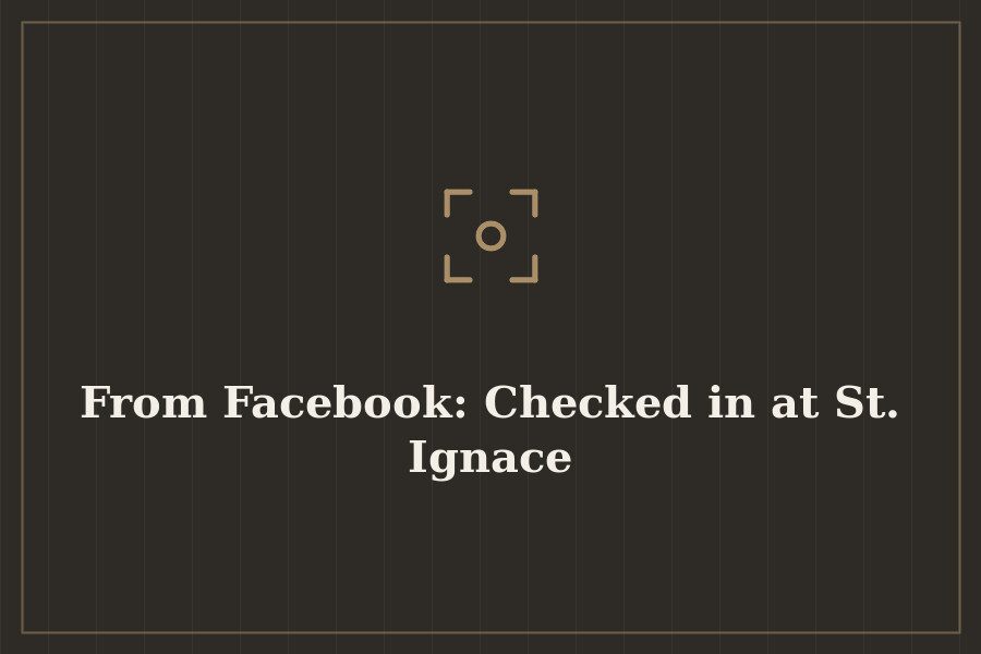 From Facebook: Checked in at St. Ignace — cover